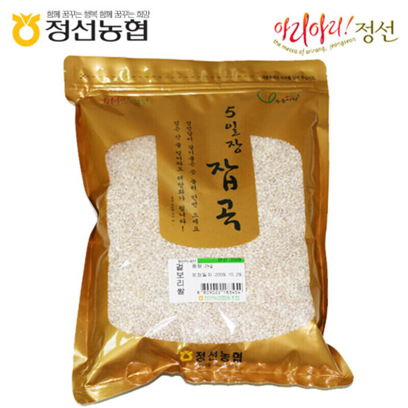 정선몰,겉보리(늘보리)쌀 1kg